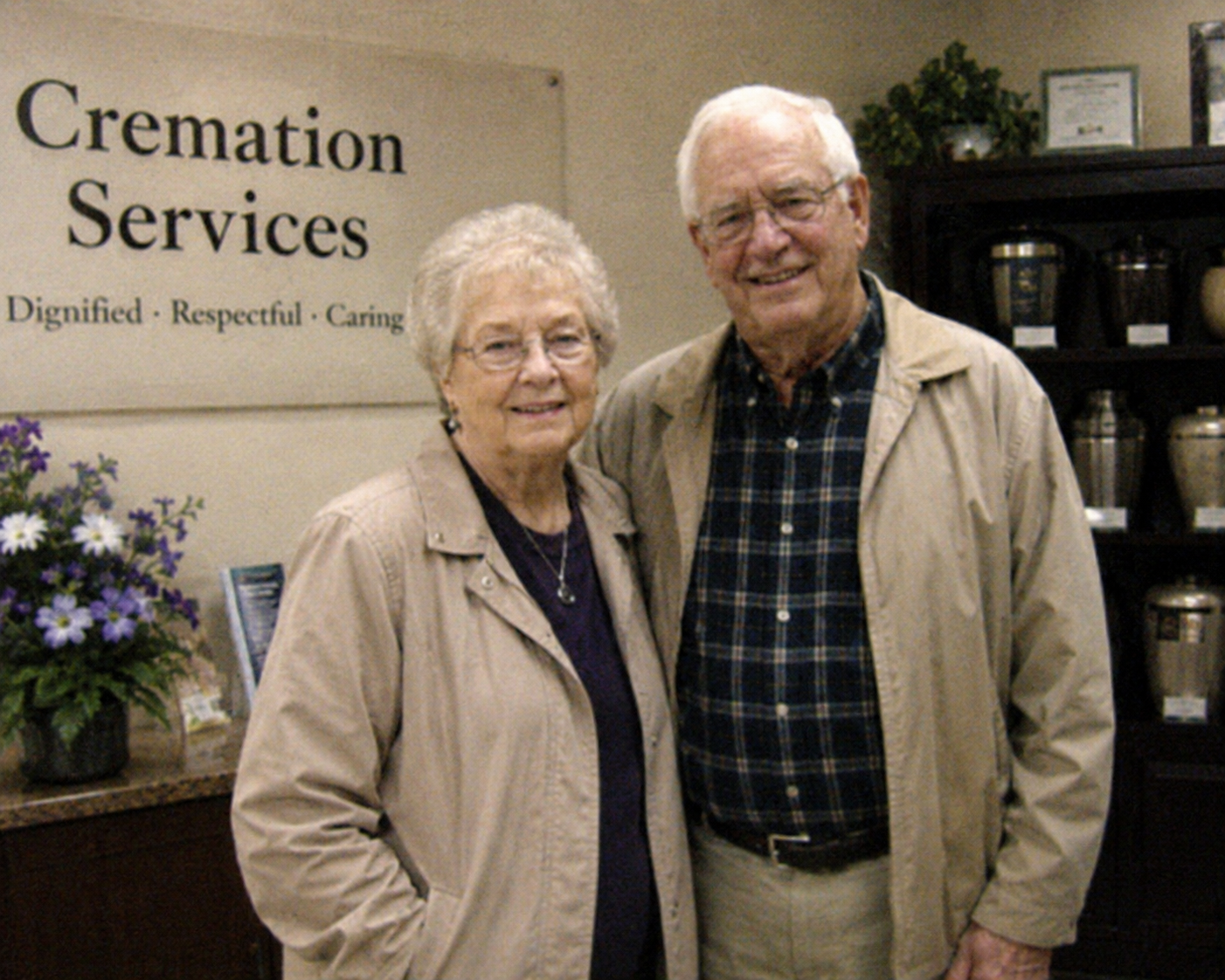 Rachel and Dan, founders of Comforting Tribute Pet Cremation